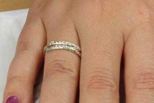 Thumb ring,Wrap around ring, Sterling Silver Ring