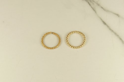 Gold Septum Ring, Sparkle or Twist Wire, 20 gauge Gold Filled-lightweight,  Nose Ring