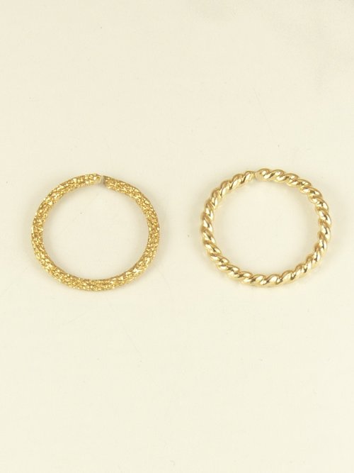 Gold Septum Ring, Sparkle or Twist Wire, 20 gauge Gold Filled-lightweight,  Nose Ring