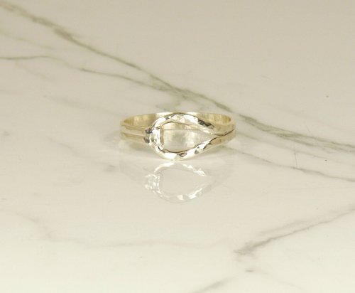 Thumb Ring for Men or Women, Slender, Sterling SilverRing,Thumb Rings,Boho Style Rings,Pear Ring