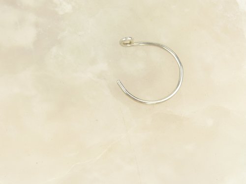 Sterling Silver Lip Ring-Faux Lip Ring-Silver Lip Ring-Fake lip Ring