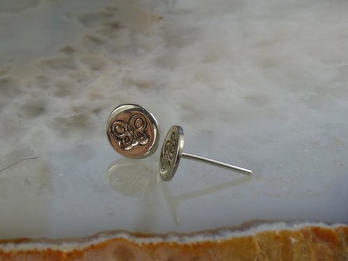 Stud earrings,  Butterfly,  Sterling Silver Earrings,  Minimal Earrings