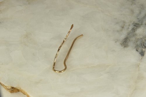 Ear climber,  Snake Earring,  Boho earring, 14k Gold Filled 18 gauge Wire