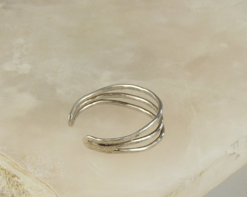 Toe ring-Sterling Silver 3 Wire Toe Ring-Sterling Silver Toe ring