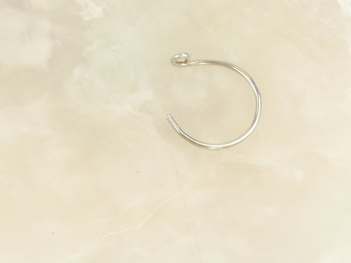 Sterling Silver Lip Ring-Faux Lip Ring-Silver Lip Ring-Fake lip Ring