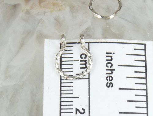 Faux Septum Ring, Sterling Silver or gold filled nose ring-Fake Nose Ring