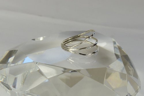 Toe ring-Sterling Silver 3 Wire Toe Ring-Sterling Silver Toe ring