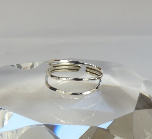 Toe ring-Sterling Silver 3 Wire Toe Ring-Sterling Silver Toe ring