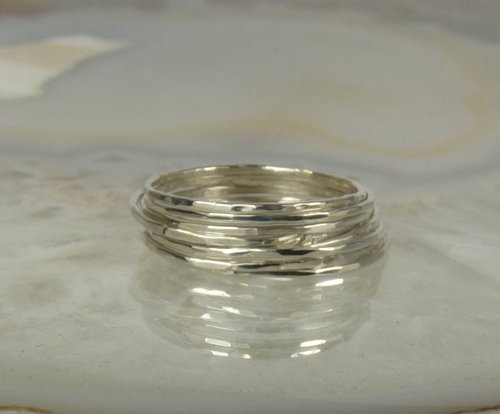 Stack Ring,Knuckle Ring, Skinny stacking ring,Sterling Silver Band