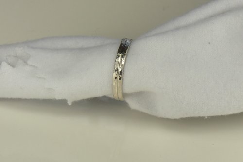 Thumb Ring, Hammered ring, Sterling Silver ring,  Midi Ring