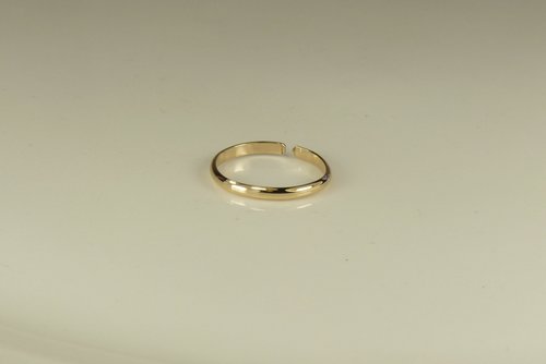 Gold Toe Ring, AdjustableToe Ring,Goldfilled, Simple Ring, Midi ring