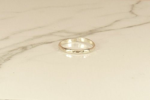 Toe Ring, Sterling Silver AdjustableToe Ring, Hammered Ring, Thin Toe Ring