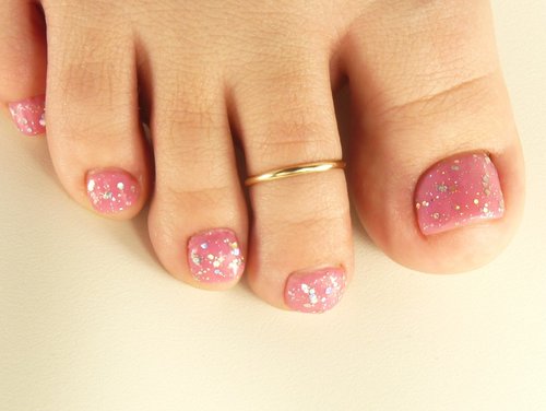 Toe Ring, 14 gauge Half Round wire, Smooth Gold filled toe ring