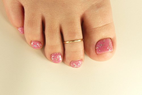Gold Toe Ring, AdjustableToe Ring,Goldfilled, Simple Ring, Midi ring