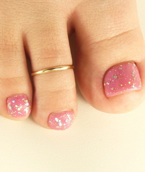 Gold Toe Ring, AdjustableToe Ring,Goldfilled, Simple Ring, Midi ring