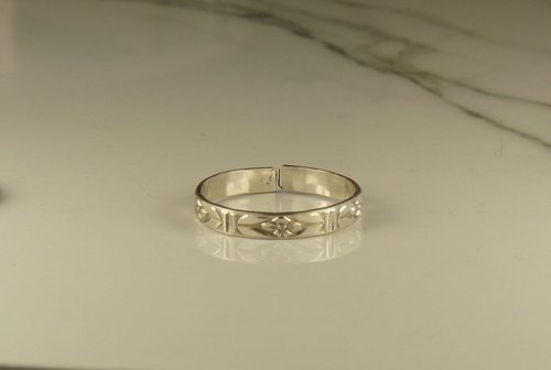 Toe Ring, Sterling Silver,Adjustable Toe ring, Body Jewelry