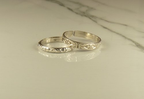 Toe Ring, Sterling Silver,Adjustable Toe ring, Body Jewelry