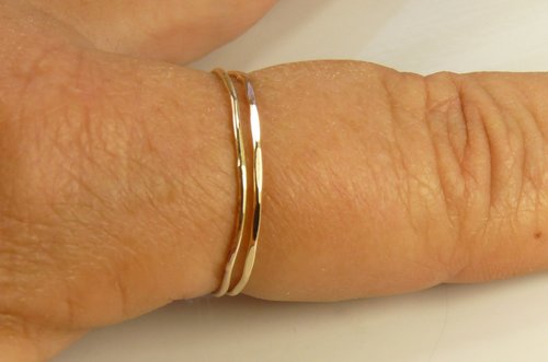 Gold Ring, Stacking ring, Boho Style