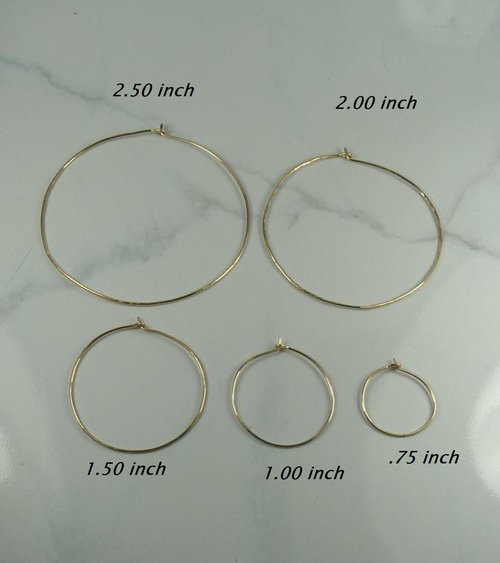 Gold Hoop Earrings, Hammered hoops,  14kt goldfilled earrings