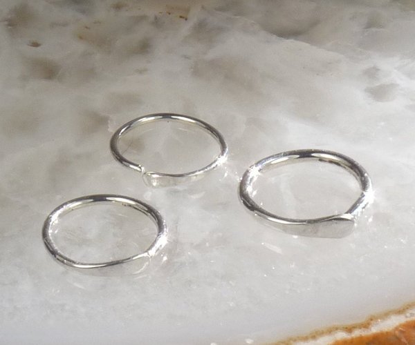 Hoop earring,  Cartilage earring, small hoops 16-18-20 gauge