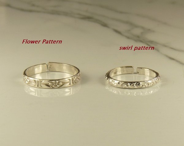 Toe Ring, Sterling Silver,Adjustable Toe ring, Body Jewelry